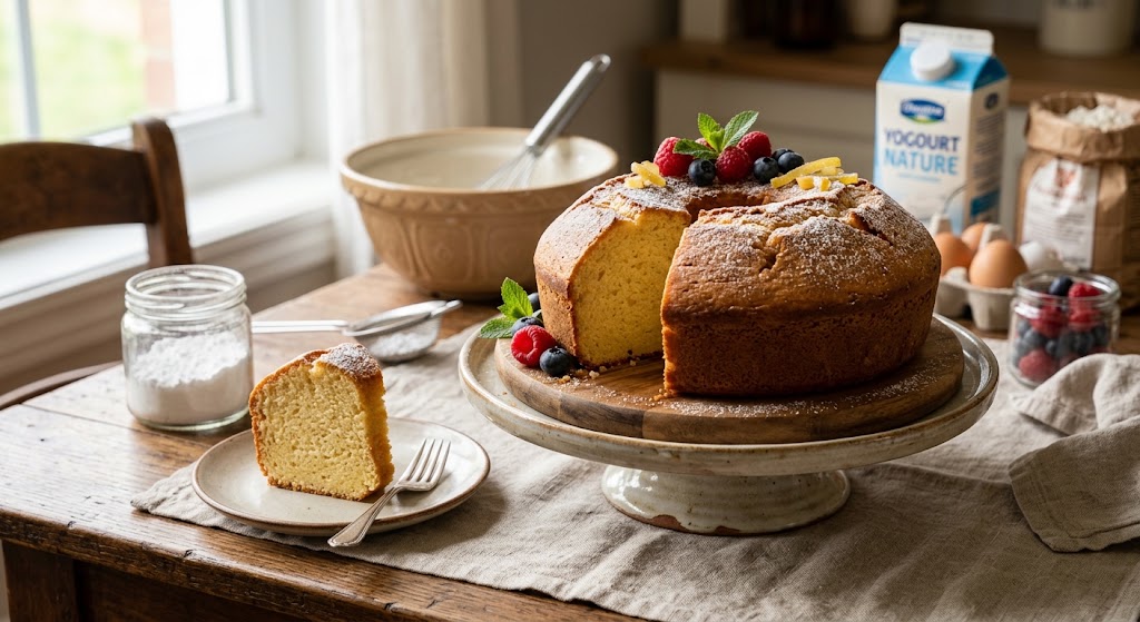 Gâteau citron-yaourt à l’Air Fryer
